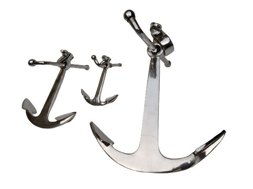 Großer metall schiffsanker - großer,