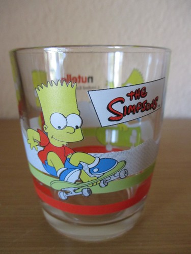 Die simpsons nutella glas - die,