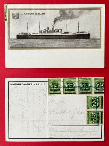 Reklame 1923 hapag d - reklame,