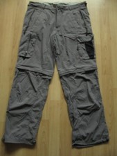 Killtec Herren ZippOff Hose Wanderhose grau Gr. XXL cool TOP