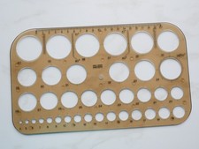 LOCH-/ KREISSCHABLONE