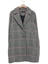 THE OUTERWEAR bodenlanger Mantel Damen Mantel Gr. DE 46 hellgrau-pink