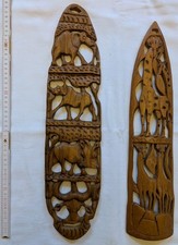 Wanddeko Afrika handgeschnitzt