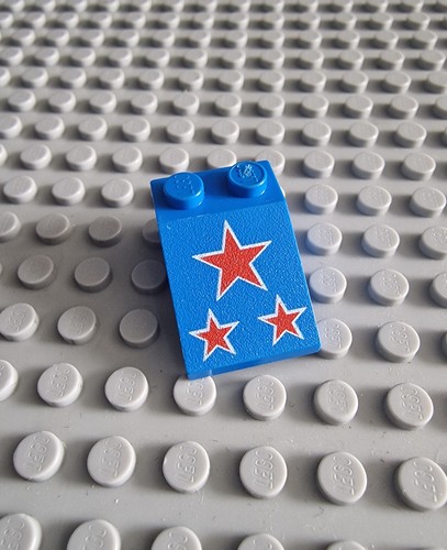 Lego schrägstein blau - lego,