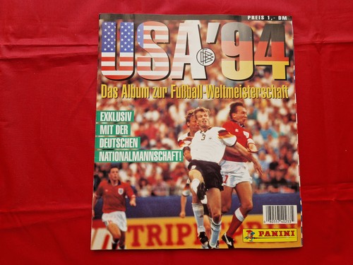 Panini album world cup usa - world, 94