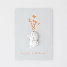 Magnetvase "Blumen sind ein