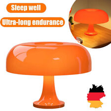 Nachttischlampe Pilz Lampe Retro Lampe 60er-80er Jahre Schlafzimmer Dekor Orange