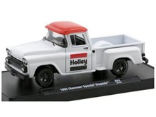 CHEVROLET Apache Stepside - Holley - 1958 - white / red - M2 1:64