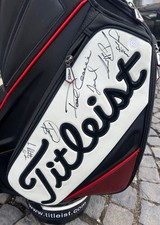 Titleist Tour Bag Unterschriften der BMW open Spieler