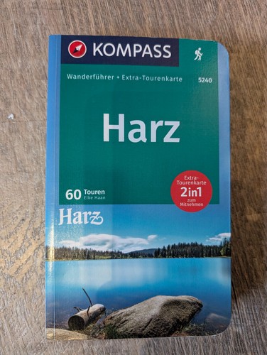 Kompass wanderführer harz 60 - wanderführer,