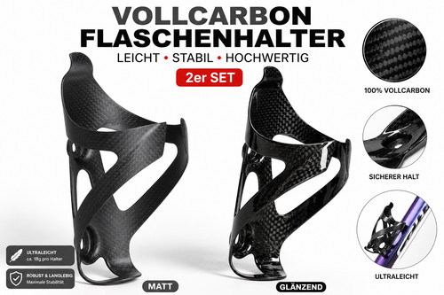 Vollcarbon flaschenhalter - vollcarbon,