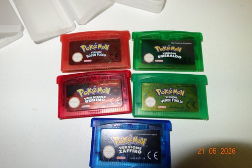 Pokémon game boy - pokémon, advance