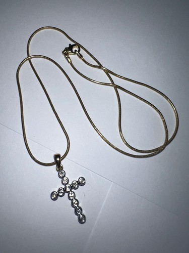 Collier 585 gold mit - collier,