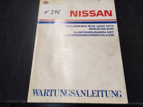 N346 nissan werkstatthandbuch - n346,