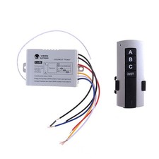 3 Channel Wireless Remote Control Switch Digital Remote Control Switch'YH _wo