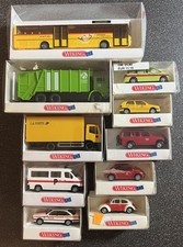 Konvolut Euro Wiking Schweiz F; LKW, Bus, Feuerwehr, Polizei; MB, VW, Iveco OVP