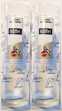 1.FC Köln - 2 Gläser - Saison 2019/2020 - Kölschglas 0,2l - Bierglas - Bier