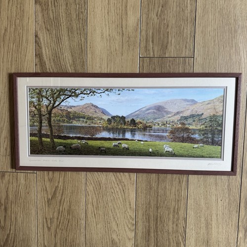 Gerahmter glasdruck grasmere - gerahmter,
