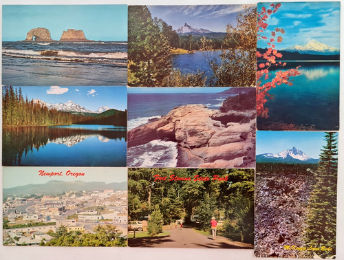 Postkarten lot oregon usa - lot, x