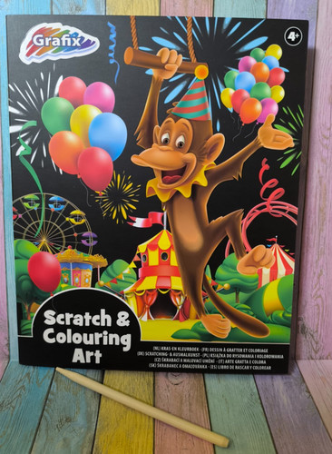Kratzbuch zirkus mit - zirkus,