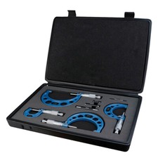 4x Bügelmessschrauben Satz 0-25mm 25-50mm 50-75mm 75-100mm Mikrometerschraube