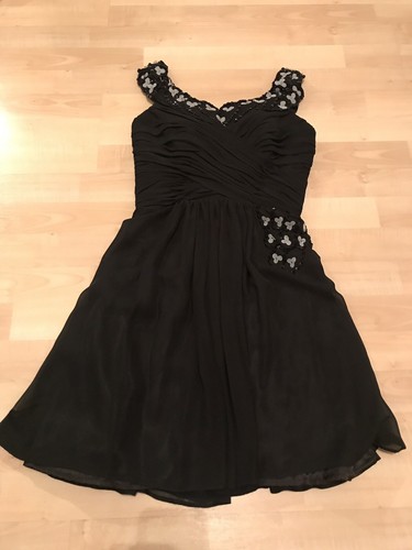 Ballkleid kurz schwarz xxs - kurz,