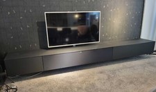 Spectral - TV-Hifi Sideboard mit Kaminfeuer & Aktivsoundsystem - LP 12.005,- EUR