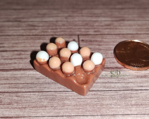 6199 eierkarton miniatur - 6199,