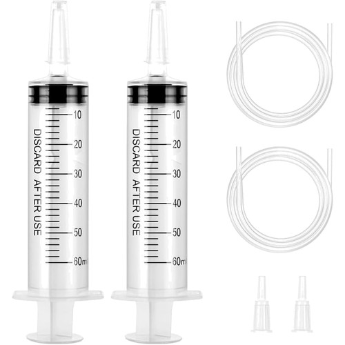 Kunststoff spritze 60ml - kunststoff, 2