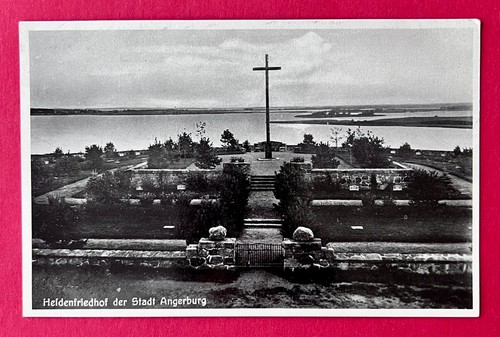 Angerburg ostpreussen um - ak,