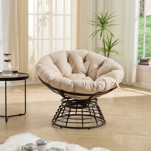 Wicker papasan chair - wicker,