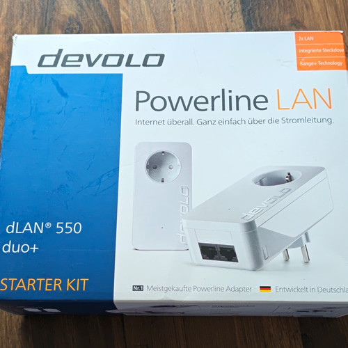 Devolo dlan 550 duo powerline - duo+,