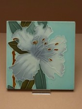 Antike jugendstil fliese lilie - antike,