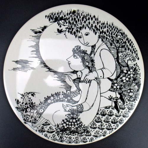 Rosenthal keramik wandteller - rosenthal,