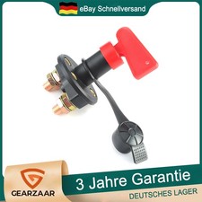 12V-24V Auto KFZ Boot SUV Batterie Trennschalter Hauptschalter Ausschalter 300A