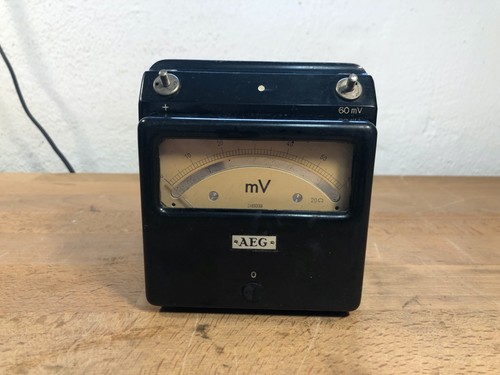 Aeg voltmeter millivolt - millivolt, mv