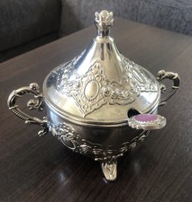 Zuckerschale mit Löffel 