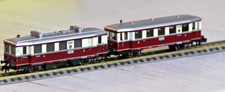 Minitrix 2093,  Schienenbus VT 135, EP. II DRG, gebraucht neuwertig in OVP