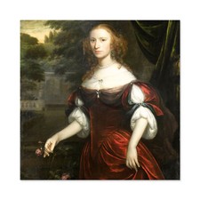 Verelst Portrait Frau Wandbild