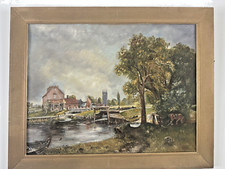 Ölgemälde Die Dedham Mühle