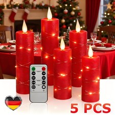 5er LED Kerzen Flackernd Set