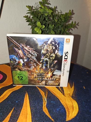 Nintendo 3ds monster hunter - hunter, 4