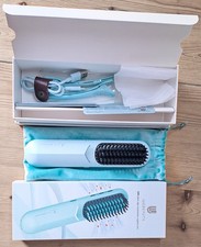 webeauty Kabellose Glättbürste Glätteisen Reise Mini Haarbürste Akku Neuwertig 