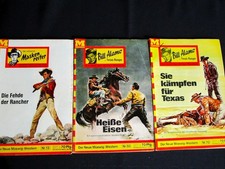 6 ältere  MOEWIG Wildwest-Romanhefte - Bill ALAMO 1962 bis 1965 ~+~ RAR