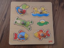 Süßes Steckpuzzle für die