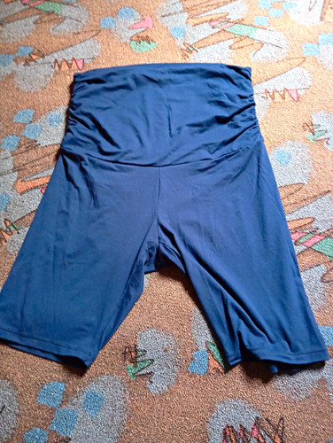 Damen leggings blau l - damen, gr.