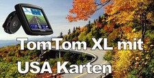 TomTom XL Navi mit USA Karten (Urlaub / Roadtrip) - 1A Navigationsgerät