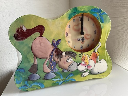 Diddl wanduhr diddlkna - wanduhr,