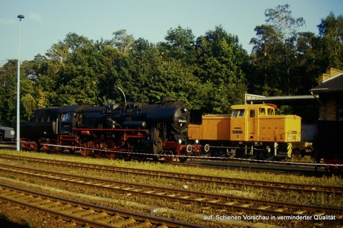 Dia 8068 dampflokomotive - 52,