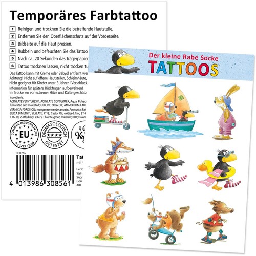 Tattoos der kleine rabe - tattoos,